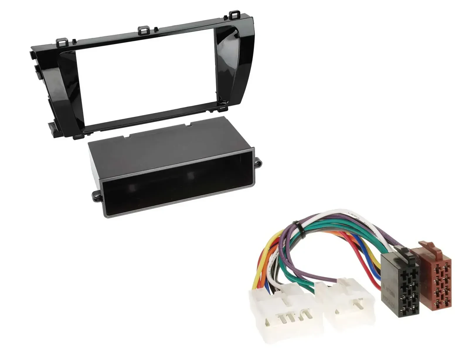 Einbauset DIN Autoradio für Toyota Corolla E170 2014-2017 schwarz