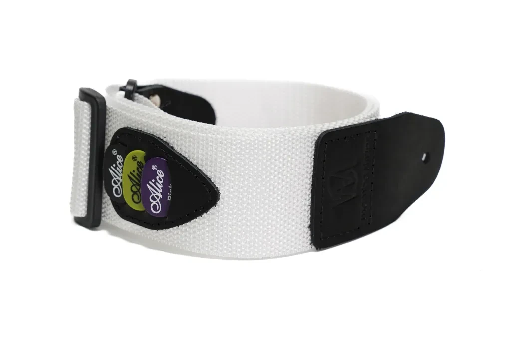 Ремень для гитары Mamba straps MB5030-067 White