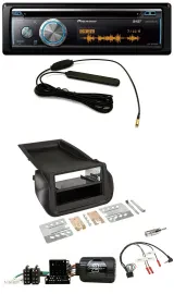 Pioneer CD USB Bluetooth DAB Lenkrad Autoradio für FIAT Fiorino ab 2008