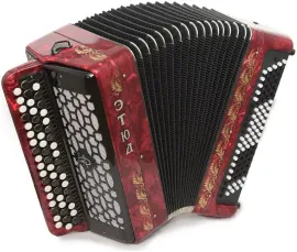 Баян ТУЛЬСКАЯ ГАРМОНЬ БН-40 RD ученический, красный