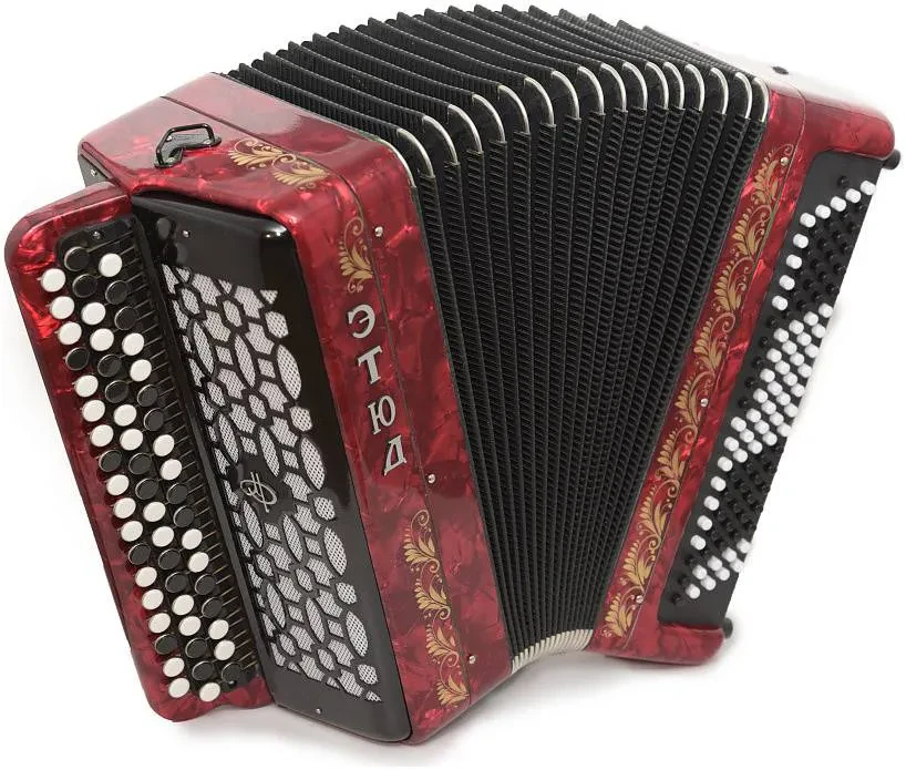 Баян ТУЛЬСКАЯ ГАРМОНЬ БН-40 RD ученический, красный