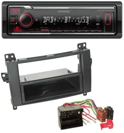 Kenwood MP3 Bluetooth USB DAB Autoradio für Mercedes A-Klasse 04-12 W169 C169