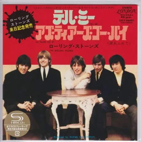 THE ROLLING STONES - Tell Me/As Tears Go By (CD-Single, Japan)