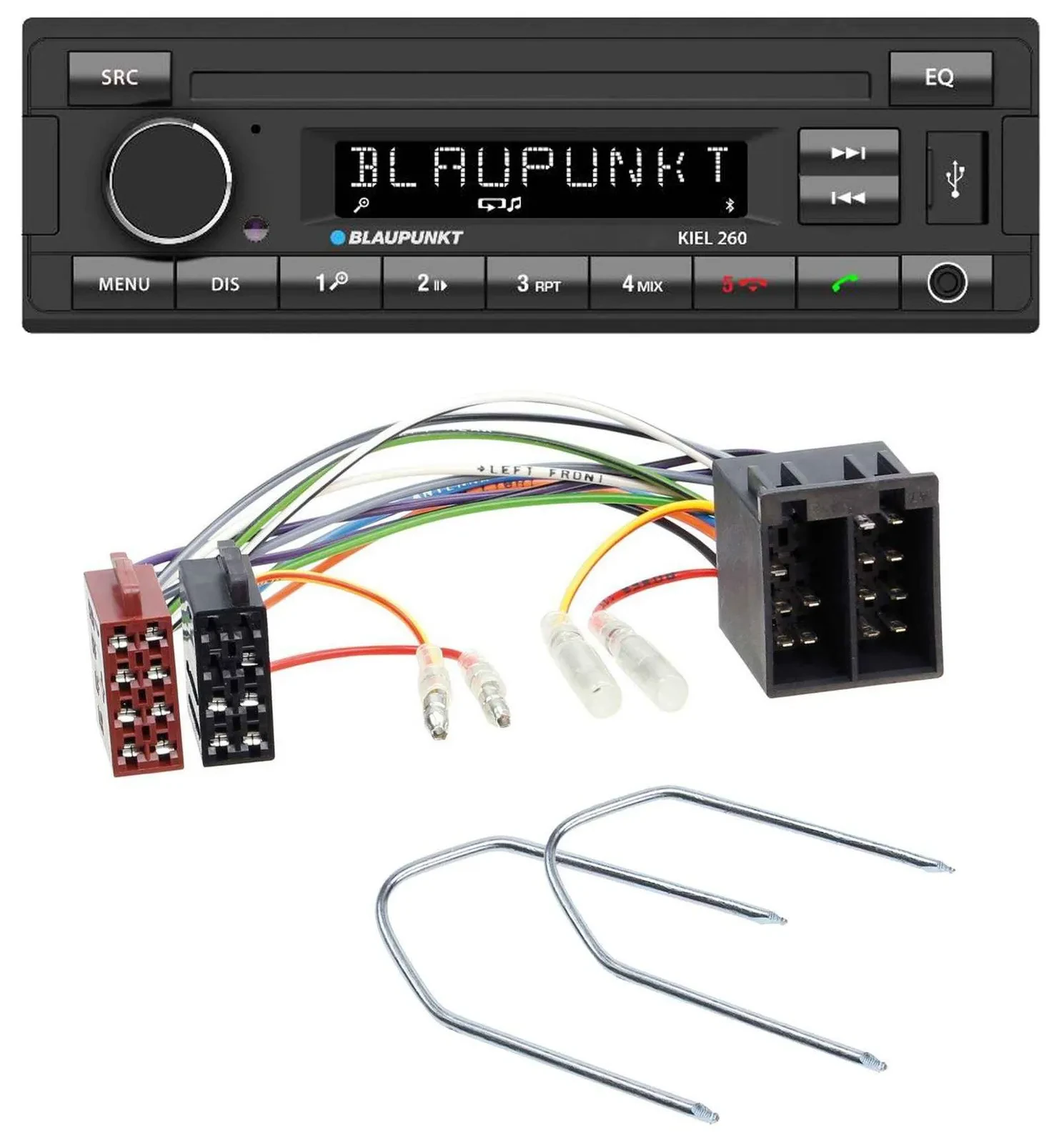 Автомагнитола для Seat Toledo I (1991–1999), Ibiza (1984) Blaupunkt USB DAB Bluetooth MP3