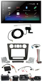 Pioneer DAB Lenkrad Bluetooth 2DIN USB Autoradio für BMW 1er Aktiv PDC man. Klim
