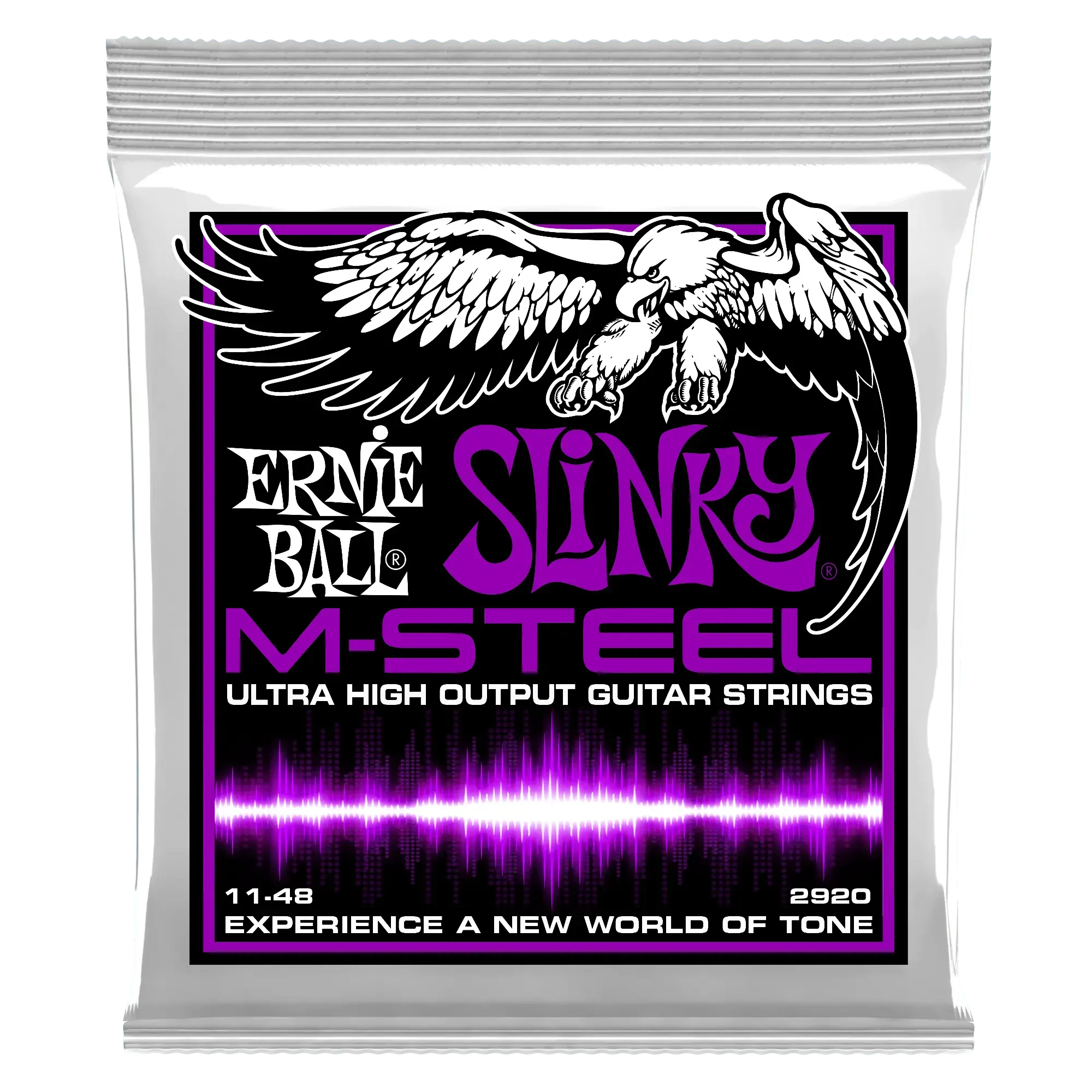 Струны для электрогитары Ernie Ball 2920 M-STEEL Power Slinky 11-48