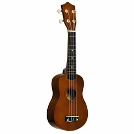 Укулеле EVER PLAY UK-21 BROWN matt Soprano Ukulele