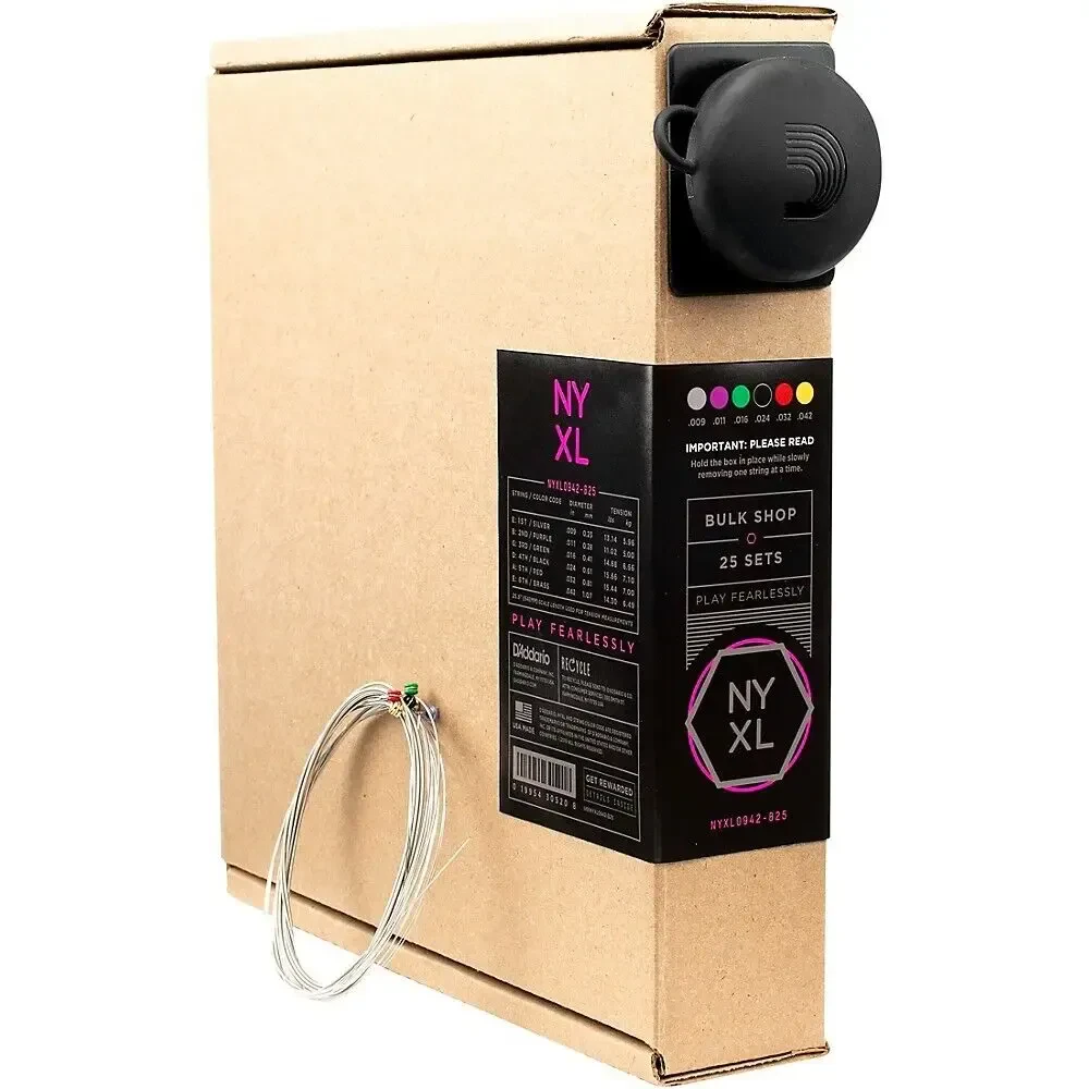 Струны для электрогитары D'Addario NYXL0942 Super Light 9-42 (25 комплектов)