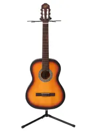Классическая гитара Pierre Cesar MCG12 ST 39" 6 струн нейлоновые струны верхняя дека ламинированная ель задняя дека и обечайки ламинированная липа цвет Sunburst матовый