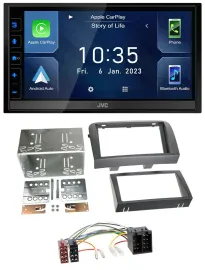 JVC DAB Bluetooth MP3 USB 2DIN Autoradio für Fiat Croma (ab 2005)
