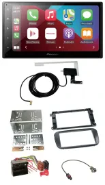 Pioneer USB Bluetooth DAB MP3 2DIN Autoradio für Ford C-Max Galaxy Focus ab 2007