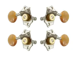 Колки для укулеле Grover U98-18NA Nickel (4 штуки)
