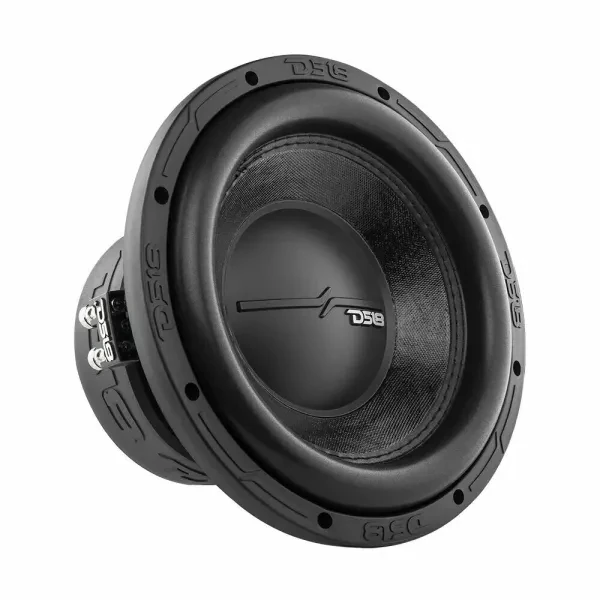 DS18 ZR10.2D ZR Series 700W RMS 10" Dual 2-Ohm Car Audio Subwoofer