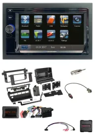 Blaupunkt 2DIN Bluetooth TMC USB Lenkrad SD Navigation für BMW 3er 02-06 E46 5 S