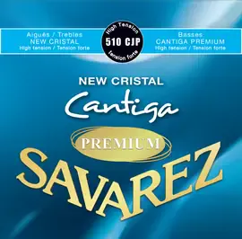 Струны для классической гитары Savarez 510CJP 30-44 New Cristal Cantiga Premium High Tension