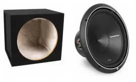 Rockford P2D2-15 800W 15" Subwoofer + Sealed Enclosure Box