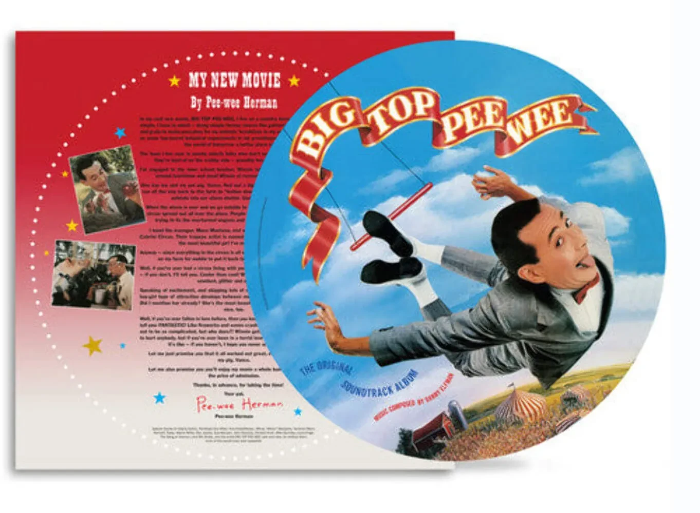 Danny Elfman - Big Top Pee-Wee (The Original Soundtrack Album) [Picture Disc]
