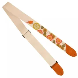 LM Products Miss Alexis Alm Series Guitar Strap, 2" Soft Natural Cotton  #ALM-BF