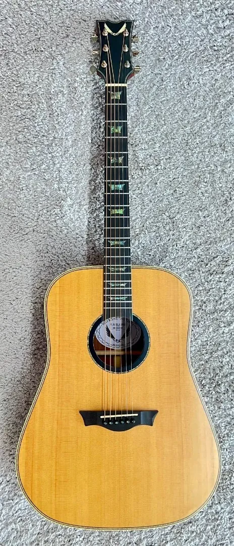 Dean St Augustine Elite Dreadnought, A/E, Solid Top, SA ELITE E DREAD - B stock