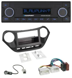 Blaupunkt DAB USB Bluetooth MP3 Autoradio für Hyundai i10 (ab 2013)