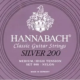 Струны для классической гитары Hannabach 900MHT SILVER  28-43