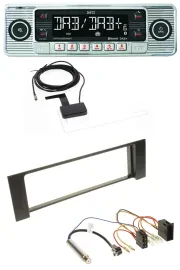 Dietz Bluetooth USB MP3 DAB Autoradio für Audi A4 (B6, 00-04) - ISO