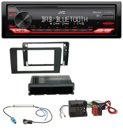 JVC Bluetooth USB DAB MP3 Autoradio für Audi A3 8P 06-12 Symphony Aktivsystem Qu