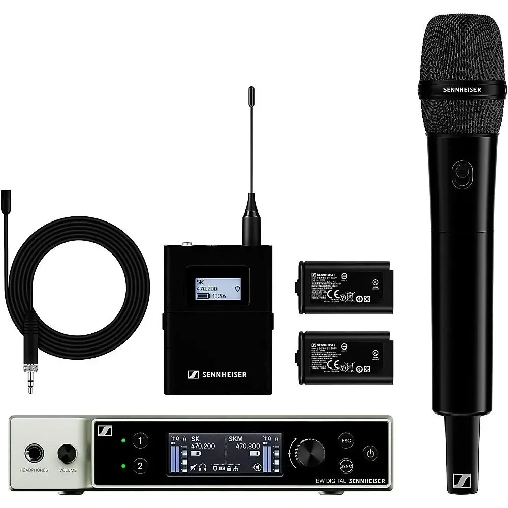 Микрофонная радиосистема Sennheiser EW-DX MKE 2/835-S Set R1-9