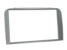 Рамка автомагнитолы 2-DIN для Alfa Romeo GT (2004–2010) и 147 (2000–2010) Baseline, серебристая