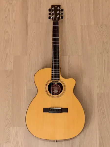 Акустическая гитара Webber OM-C Cutaway Natural w/case Canada 2000s
