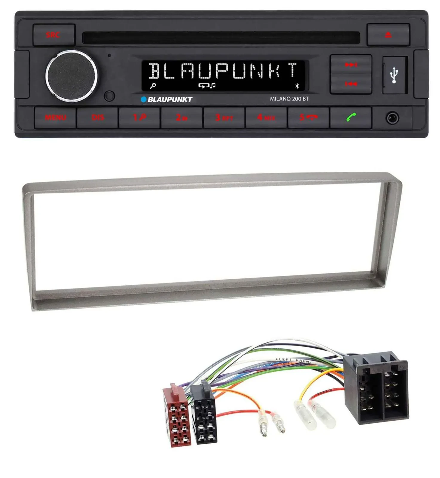Blaupunkt MP3 USB CD Bluetooth AUX Autoradio für Alfa Romeo 156 (2003-2005)