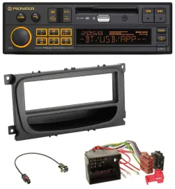 Автомагнитола для Ford C‑Max/Focus/Galaxy (с 2007) Pioneer DAB, MP3, USB, Bluetooth