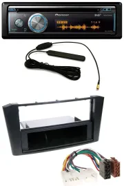 Pioneer CD USB Bluetooth DAB MP3 Autoradio für Toyota Avensis T25 (2003-2009)