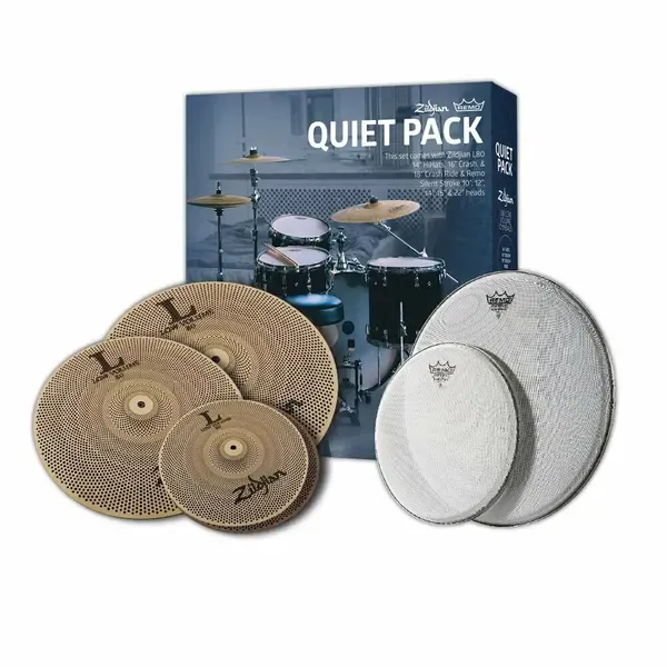 Набор тарелок для барабанов Zildjian L80 Low Volume Cymbal Pack