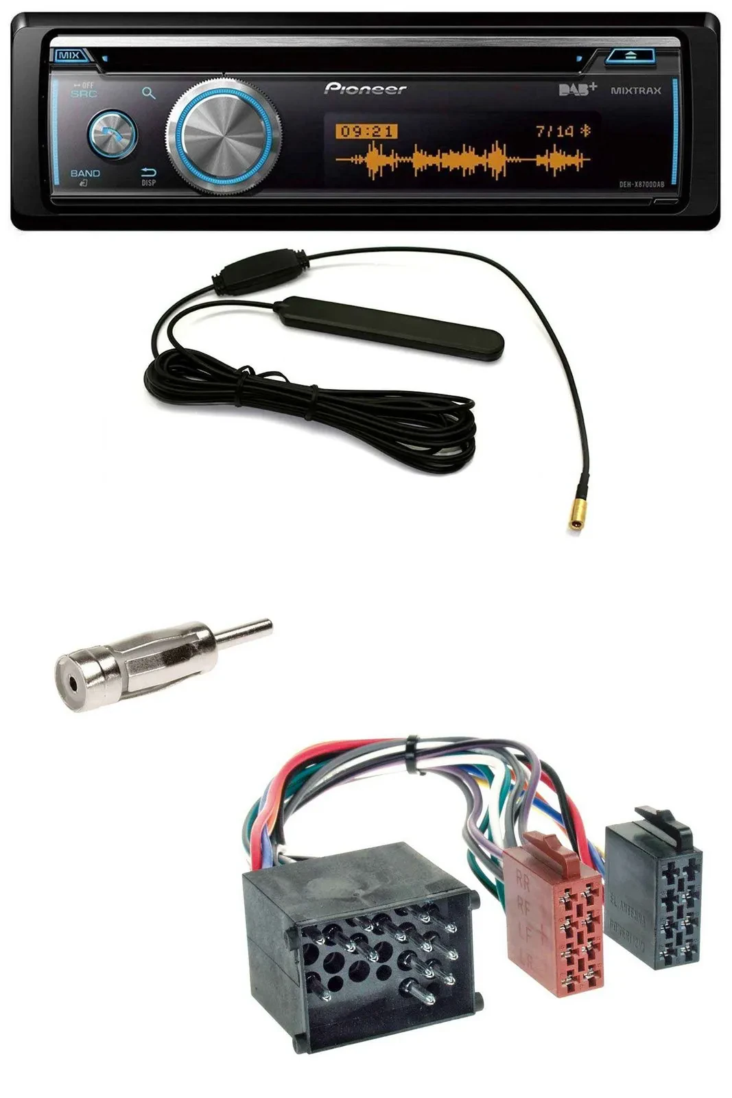 Pioneer CD USB Bluetooth DAB MP3 Autoradio für BMW Z3 (1995-2002)
