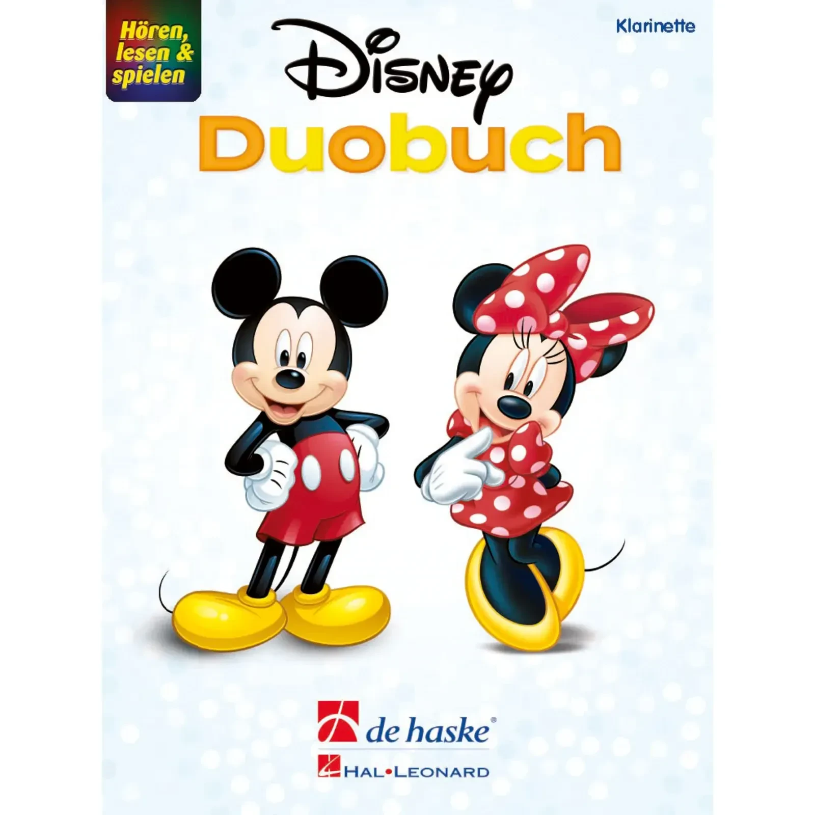 Сборник песен De Haske Hören, Lesen & Spielen Disney-Duobuch Klarinette