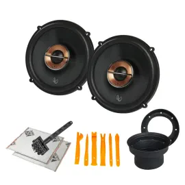Infinity KAPPA63XF 85W 6.5" 2-Way Car Speakers w/ NVX Installation Kit