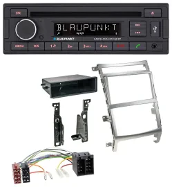 Автомагнитола Blaupunkt USB/DAB/CD/Bluetooth/MP3 для Hyundai ix55 (2009–2012) серебристая