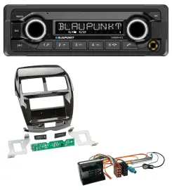 Автомагнитола для Citroen C4 Aircross, Mitsubishi ASX Blaupunkt MP3, Bluetooth, USB, AUX