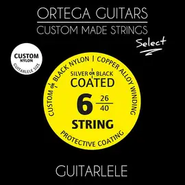 Струны для гитарлеле Ortega GTLSBK Select 26-40