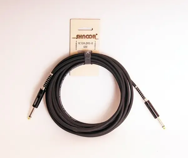 Инструментальный кабель SHNOOR IC124-JMe-B-6m 6 м