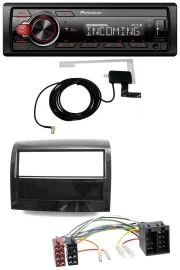 Автомагнитола для Fiat Ducato 2011–2021 Pioneer USB MP3 DAB Bluetooth, черный глянец