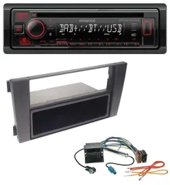 Kenwood MP3 CD USB Bluetooth DAB Autoradio für Audi A6 01-05 C5 Symphony Quadloc