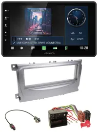 Kenwood MP3 Bluetooth USB DAB Autoradio für Ford Galaxy C-Max Focus ab 2007 silb