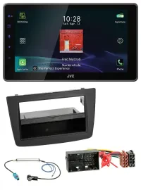 JVC DAB MP3 Bluetooth USB Autoradio für Alfa Romeo Mito 955 ab 14 schwarz