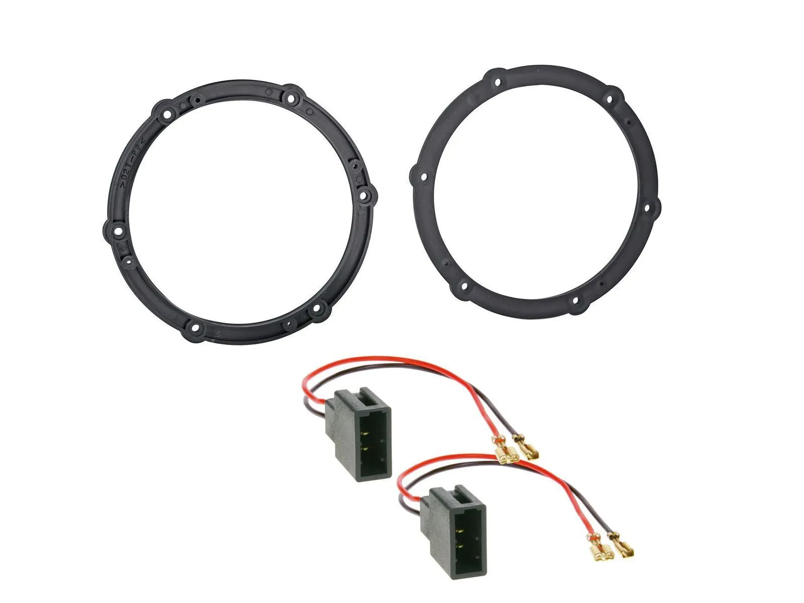 Lautsprechereinbauset für Citroen Peugeot Toyota 165 mm Fronttür