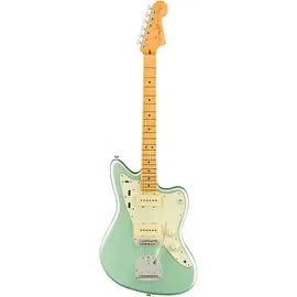 Электрогитара Fender American Professional II Jazzmaster Maple FB Mystic Surf Green