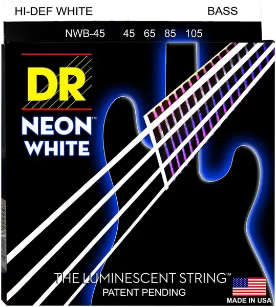 Струны для бас-гитары DR NWB5-45 HI-DEF NEON™ 45-125