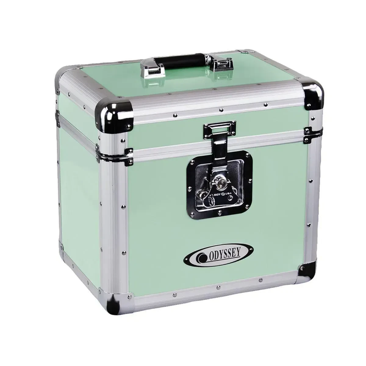 Кейс для виниловых пластинок Odyssey KLP1 Vintage Series Green