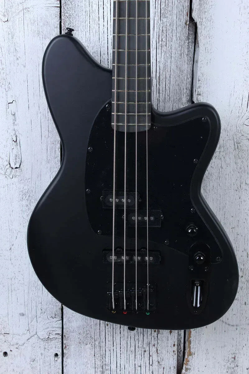 Ibanez TMB420B Talman Bass 4 String Electric Bass Guitar Black Flat Finish